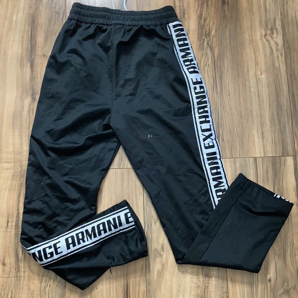 Armani Exchange Luxury Joggers Sweetpants Workout pants XS Zippered Pockets AE - Picture 8 of 12